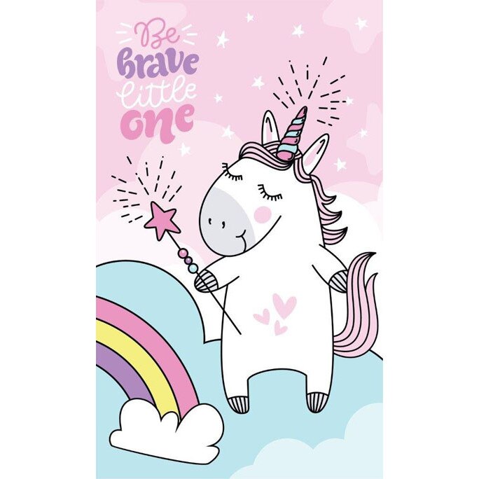 Prosop de maini, Be brave, 30x50 cm