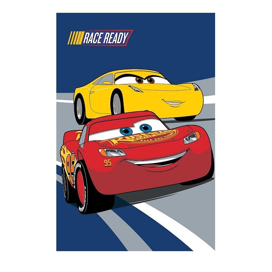 Prosop de maini, Cars, Race ready, 40x60 cm