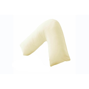 Fata de perna de gravide, V-shape, crem, Vivo Fata de perna de gravide, V-shape, crem, Vivo