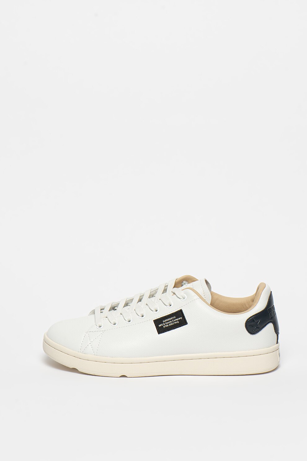 SUPERDRY, Pantofi sport din piele ecologica Vintage Tennis