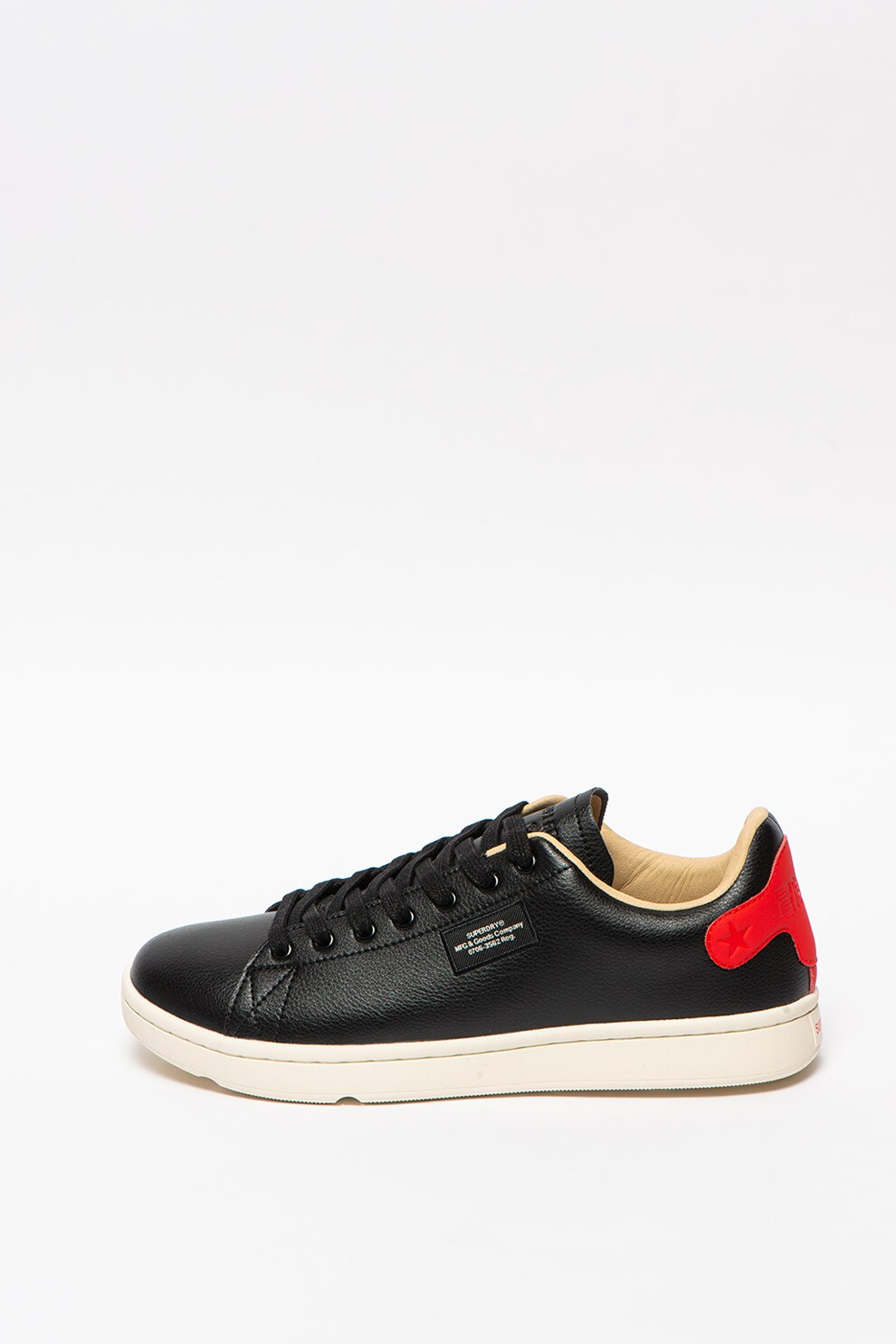 SUPERDRY, Pantofi sport din piele ecologica Vintage Tennis