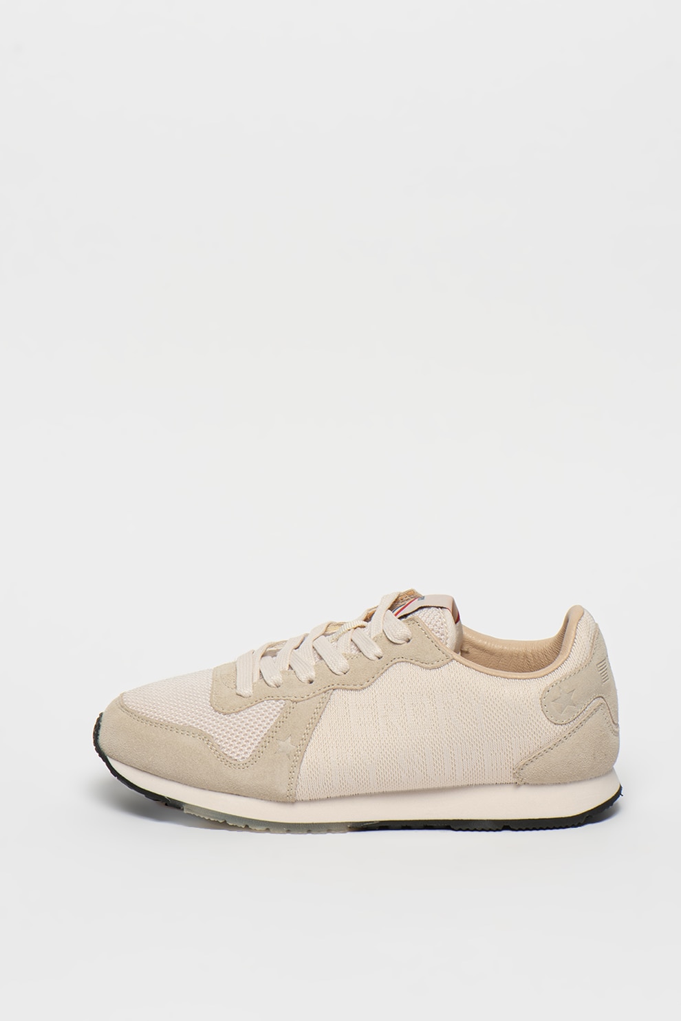 SUPERDRY, Pantofi sport cu garnituri din piele intoarsa Retro Logo Runner
