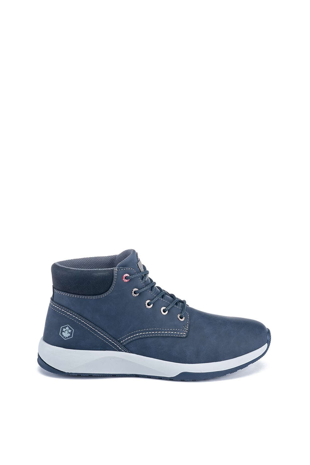 Lumberjack, Ghete de piele ecologica, Albastru inchis, 41