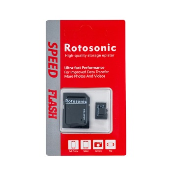 Card de memorie Rotosonic, 4 GB, adaptor inclus Card de memorie Rotosonic, 4 GB, adaptor inclus