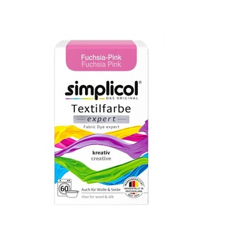 Vopsea textile Simplicol Expert Roz Fucsia 150 gr Vopsea textile Simplicol Expert Roz Fucsia 150 gr