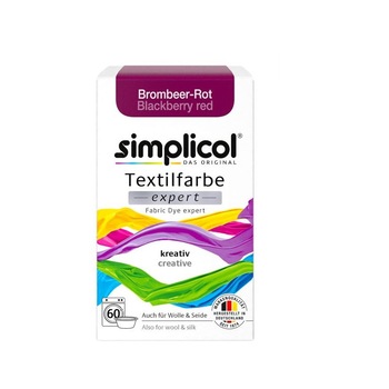 Vopsea textile Simplicol Expert Mure rosii 150 gr Vopsea textile Simplicol Expert Mure rosii 150 gr