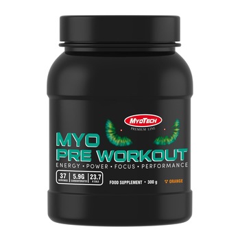 MyoTech Myo Pre Workout, 300 grame MyoTech Myo Pre Workout, 300 grame