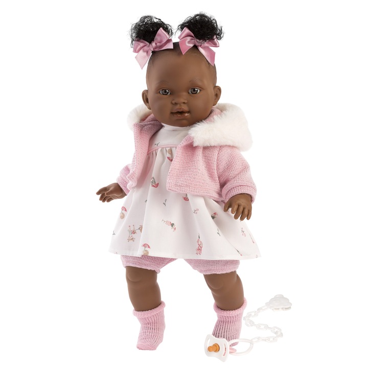 Интерактивна кукла Llorens Crying Babies - Diara, 38 см