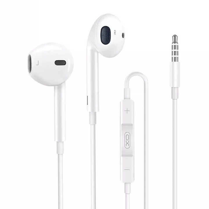 Casti Audio Stereo XO-EP2, Conexiune pe USB Type-C, Alb Blister