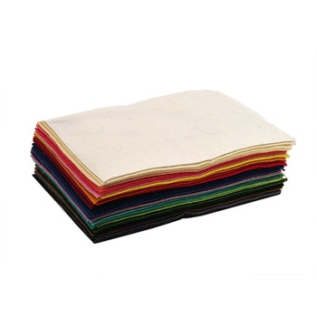 Set 43 coli A4 fetru natural moale, grosime 1 mm - pachet curcubeu Set 43 coli A4 fetru natural moale, grosime 1 mm - pachet curcubeu