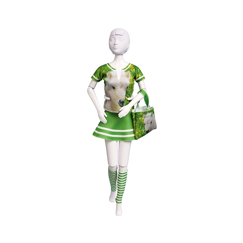 Set de croitorie hainute pentru papusi, Dress Your Doll, Couture Tiny Pony