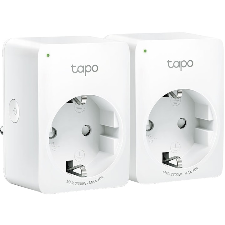 TP-Link Tapo P100 Wi-Fi Mini Smart dugalj, 2db