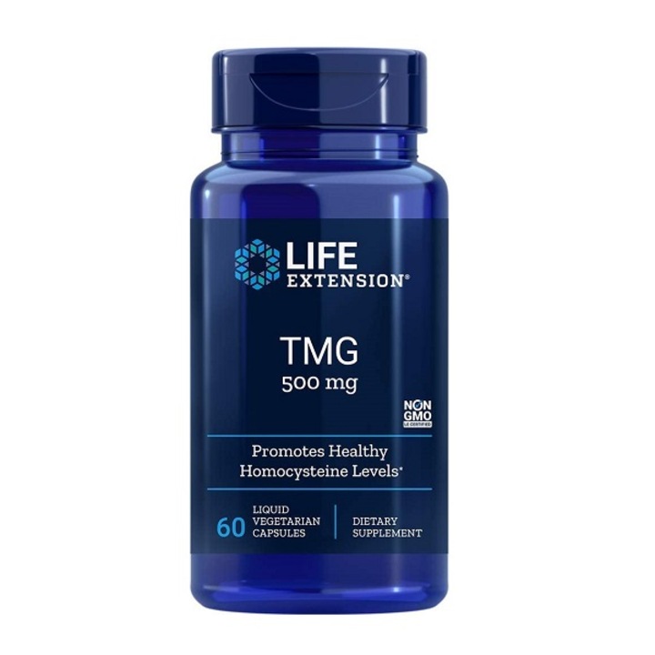Supliment aliemntar, Trimetilglicina (1000 mg), Life Extension TMG - 60 capsule (30 doze)