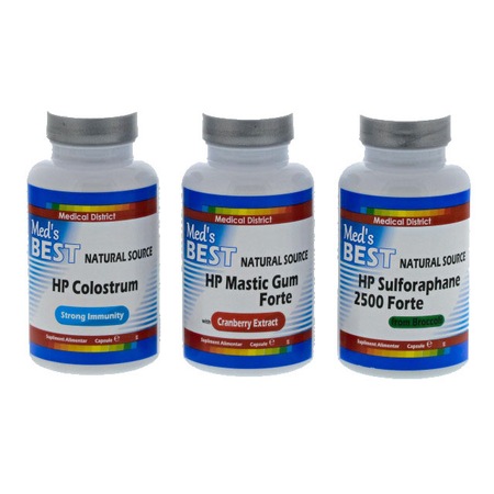 Tratament Naturist Eficient Helicobacter Pylori Colostrum Mastic Gum Broccoli Sulforaphane 3 Luni Medical District Emag Ro