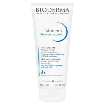 Balsam de corp Bioderma Atoderm Intensive pentru piele foarte uscata si atopica, 200 ml Balsam de corp Bioderma Atoderm Intensive pentru piele foarte uscata si atopica, 200 ml