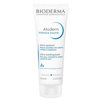 Balsam de corp Bioderma Atoderm Intensive pentru piele foarte uscata si atopica, 75 ml Balsam de corp Bioderma Atoderm Intensive pentru piele foarte uscata si atopica, 75 ml