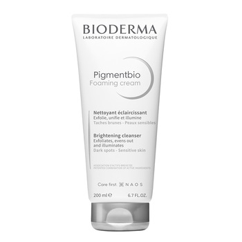 Spuma de curatare Bioderma Pigmentbio pentru ten hiperpigmentat, 200 ml Spuma de curatare Bioderma Pigmentbio pentru ten hiperpigmentat, 200 ml