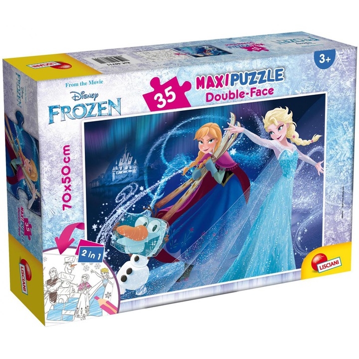 Пъзел Lisciani Frozen Maxi DF, 35 части