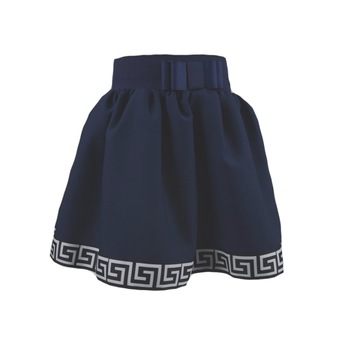 Fusta eleganta pentru fete, Mini Junior, Bleumarin Fusta eleganta pentru fete, Mini Junior, Bleumarin