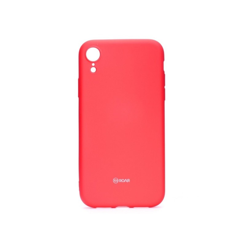 Husa Spate Roar Colorful Jelly iPhone Xr , Silicon, Hot Roz