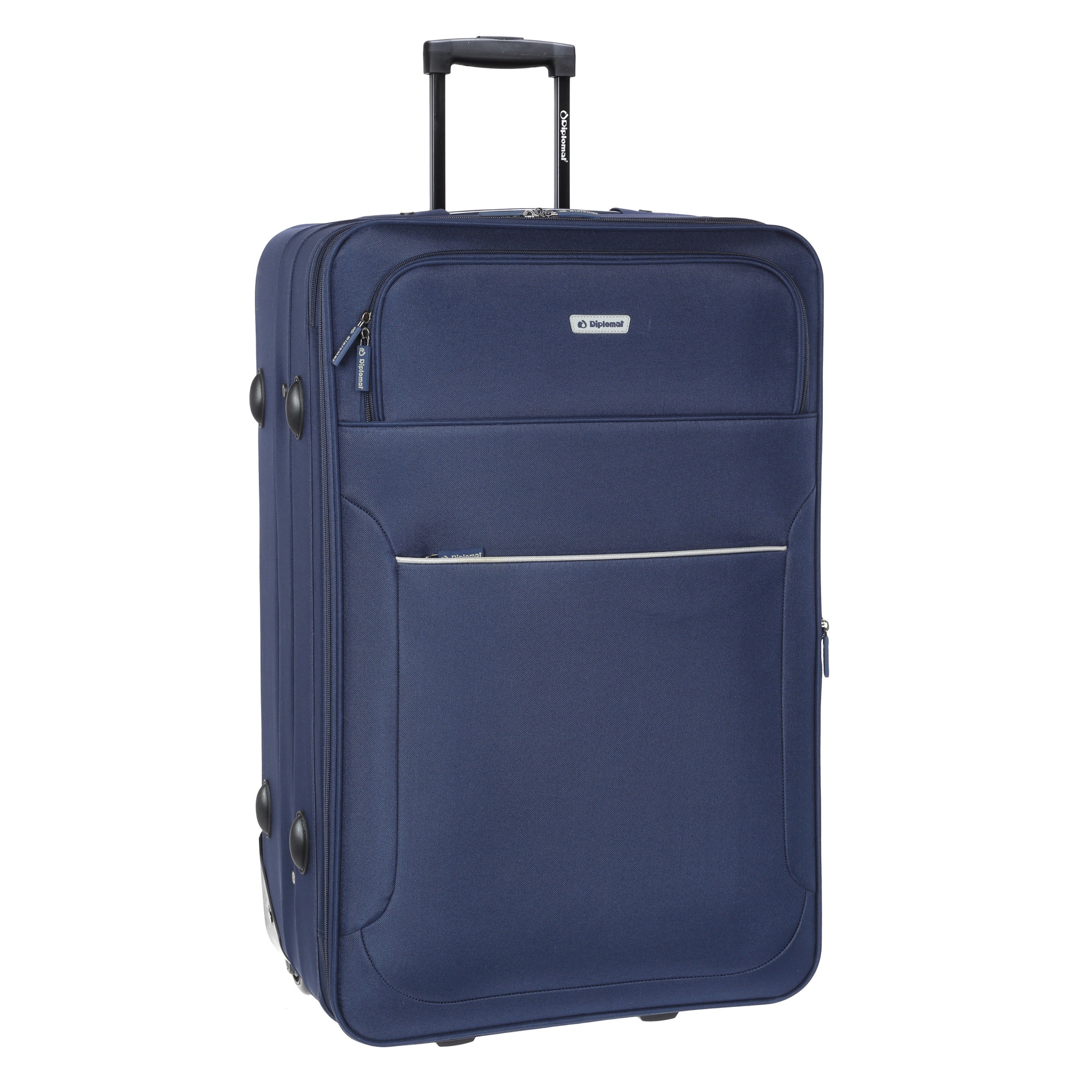 Troler Mare, Extensibil ,Diplomat, ZC 3002 - 74 cm, Bleumarin