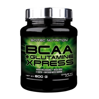 Pudra Energizanta Xpress Scitec Bcaa+Glutamine Xpress Citrus 0.600 Kg Pudra Energizanta Xpress Scitec Bcaa+Glutamine Xpress Citrus 0.600 Kg