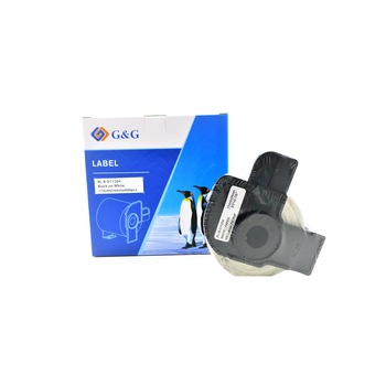 Rola Etichete G&G compatibil cu Brother DK11204 (P-Touch QL-1060N), 17mm x 54m, black on white Rola Etichete G&G compatibil cu Brother DK11204 (P-Touch QL-1060N), 17mm x 54m, black on white
