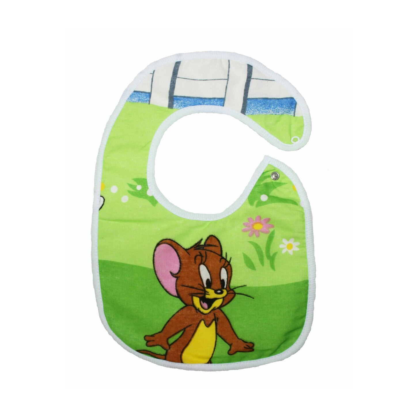 Baveta bebe, Jerry, verde, 0-6 luni