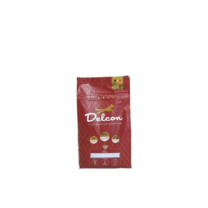 Супер премиум суха храна за кучета, DELCON Care Light, 3 кг