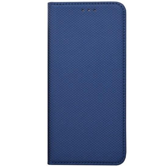 Husa Flip Huawei P40 Lite E - iberry Smart Book Tip Carte Albastru