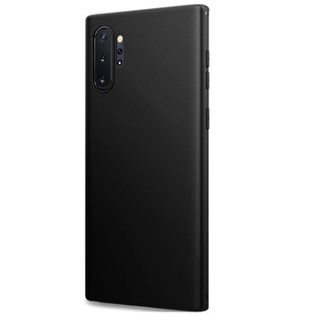 Husa Samsung Galaxy Note 10, silicon slim antisoc Negru Husa Samsung Galaxy Note 10, silicon slim antisoc Negru
