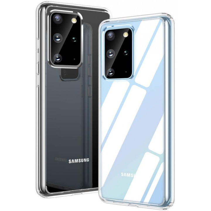 Husa Samsung Galaxy S20, Silicon TPU 2.0mm Transparenta