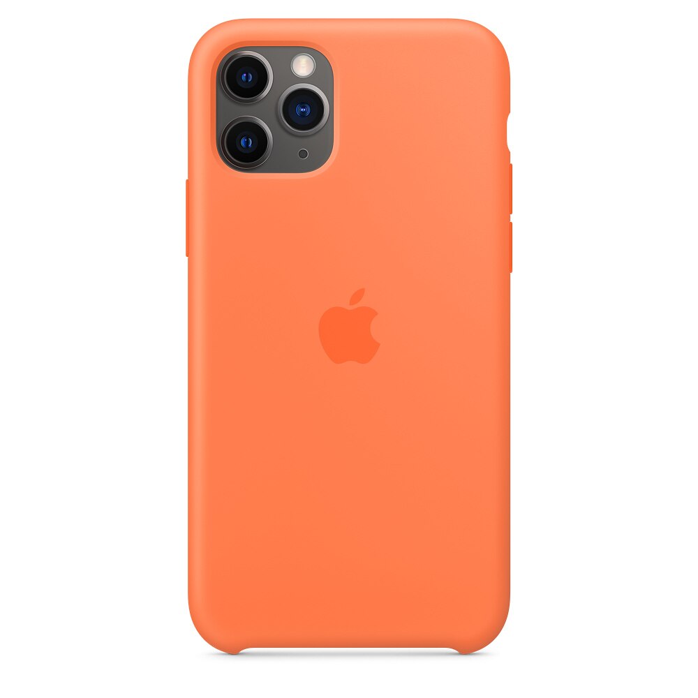 Husa de protectie Apple pentru iPhone 11 Pro Max, Silicon , Vitamin C