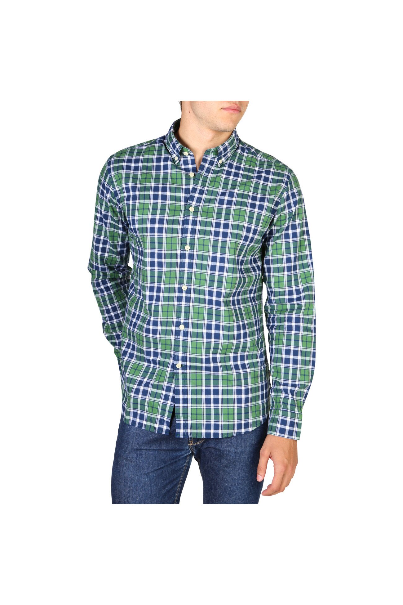 Camasa barbati Hackett model HM307927, Verde