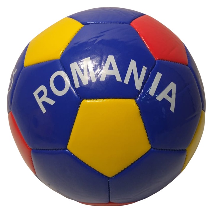 Minge fotbal, pentru recreere, antrenamente si locuri de joaca, marimea 5, PVC, Romania, MF3012B RCO®