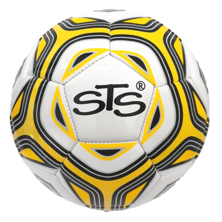 Minge fotbal STS, pentru recreere, antrenamente si locuri de joaca, marimea 5, PVC, MF7004B