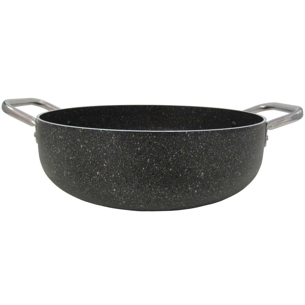 Cratita Studio Casa, cu 2 manere, aluminiu mineralite, 30 x 15 cm, 2 L, baza 6 straturi