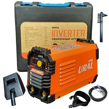 Aparat de sudura ( Invertor ) URAL MMA 325DK, 320Ah, Accesorii Incluse,Cutie de Transport, Cabluri 3M Aparat de sudura ( Invertor ) URAL MMA 325DK, 320Ah, Accesorii Incluse,Cutie de Transport, Cabluri 3M