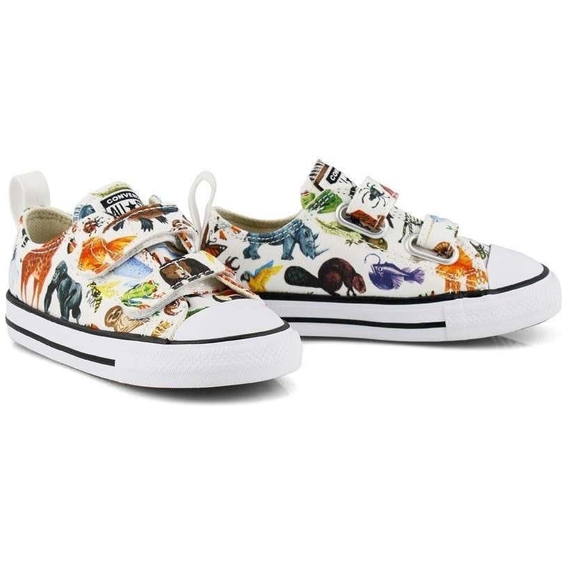 Tenisi copii Converse Chuck Taylor All Star 2V Science Class Ox 768463C, 23,  Alb - eMAG.ro