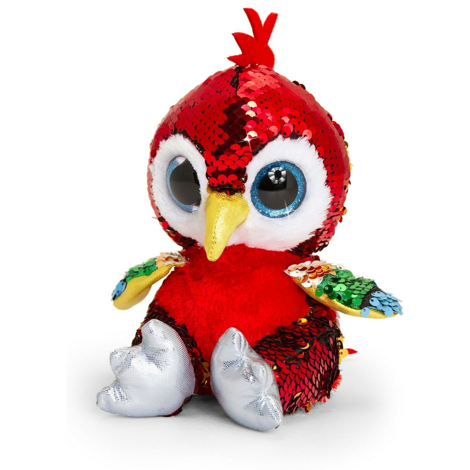 Jucarie de plus Keel Toys, Papagal, 20cm
