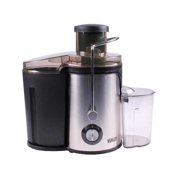 Storcator pentru fructe si legume, Muhler, MJ-550, 600W, Functie Turbo, Argintiu/Negru