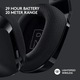 Слушалки Gaming Безжични Logitech G733, Ултралеки, Lightsync RGB, Черен