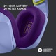 Слушалки Gaming Безжични Logitech G733, Ултралеки, Lightsync RGB, Lilac
