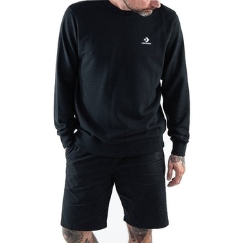 Bluza Converse Emb Crew Ft, Negru Bluza Converse Emb Crew Ft, Negru