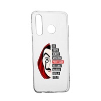 Husa La Casa de Papel, pentru Motorola One Macro, rezistenta la uzura, anti-alunecare, 302