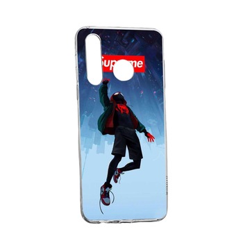 Husa Supreme, Spider Man, pentru Motorola Moto G8 Play, rezistenta la uzura, anti-alunecare, 264 Husa Supreme, Spider Man, pentru Motorola Moto G8 Play, rezistenta la uzura, anti-alunecare, 264