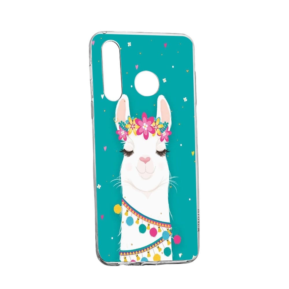 Husa Lovely Lama, pentru Realme 5 Pro, rezistenta la uzura, anti-alunecare, 248