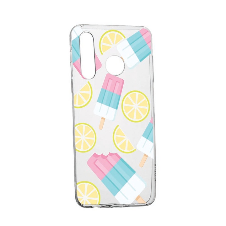 Husa pentru Samsung Galaxy A21, Ice Cream, rezistenta la uzura, anti-alunecare, 65