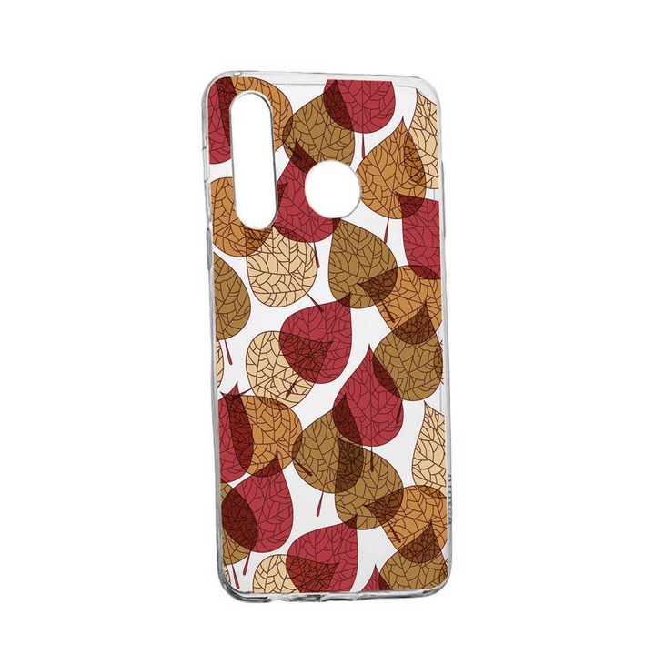 Tok Realme 5 Pro-hoz, levelek, ősz, kopásálló, csúszásmentes, 98