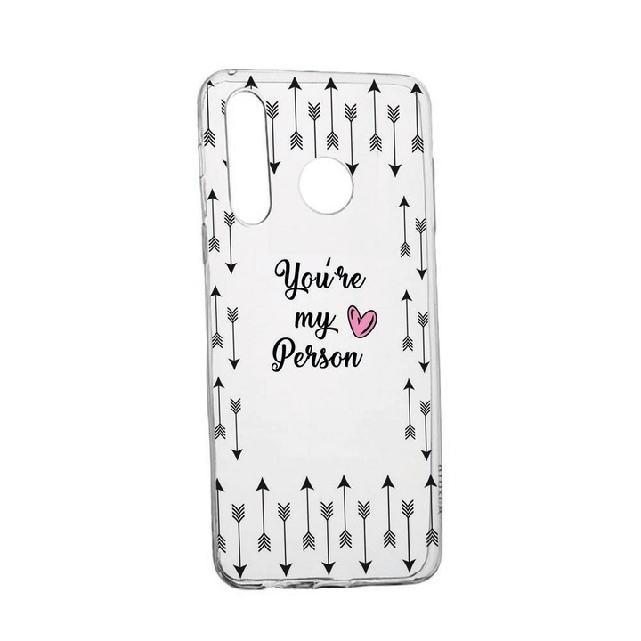 Husa pentru Samsung Galaxy A21, Make Me Smile, rezistenta la uzura, anti-alunecare, 3